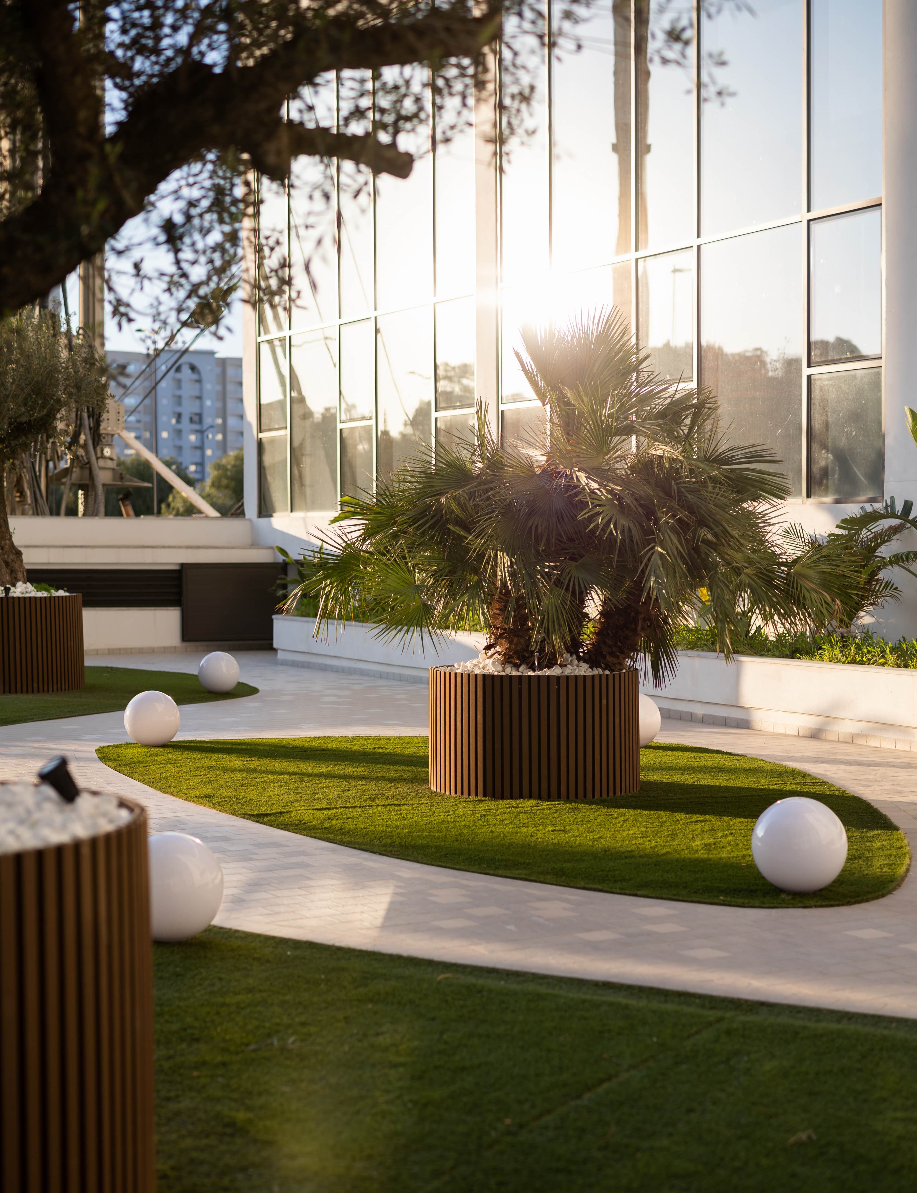 EVOLO — façade et hall